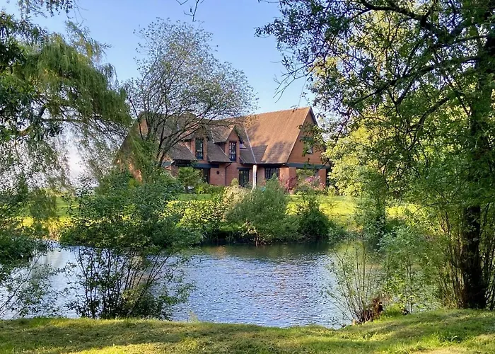 Maison 15 Personnes - Parc & Etang - Proche Le Touquet Дом отдыха