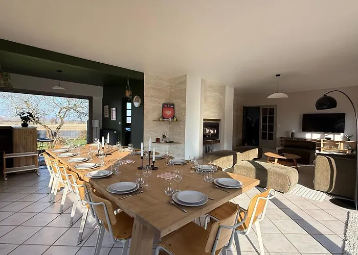Дом отдыха Maison 15 Personnes - Parc & Etang - Proche Le Touquet Сен-Жосс